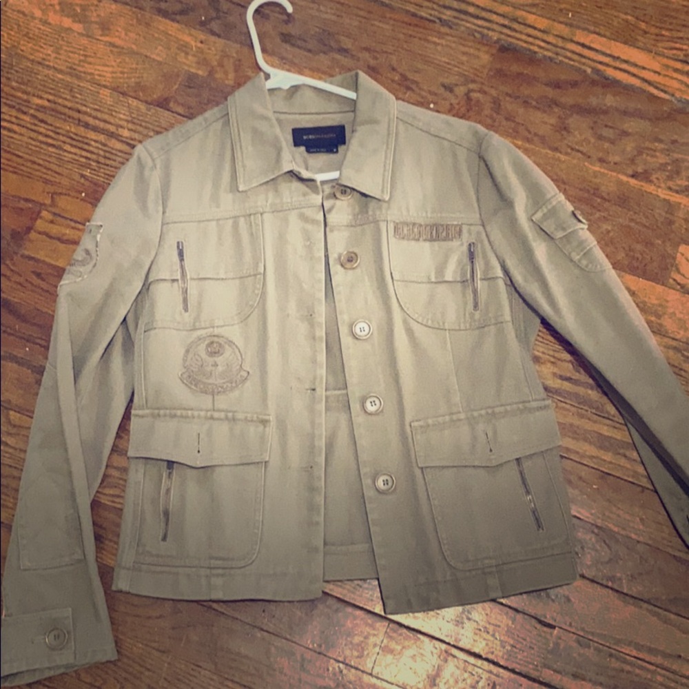 BCBG Max Azaria military jacket